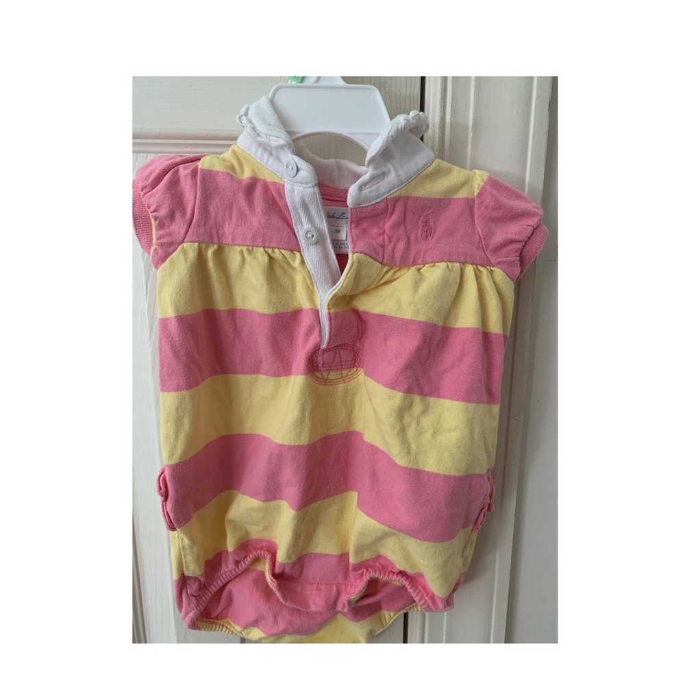 Baby girl RALPH LAUREN onsie 6m-9m